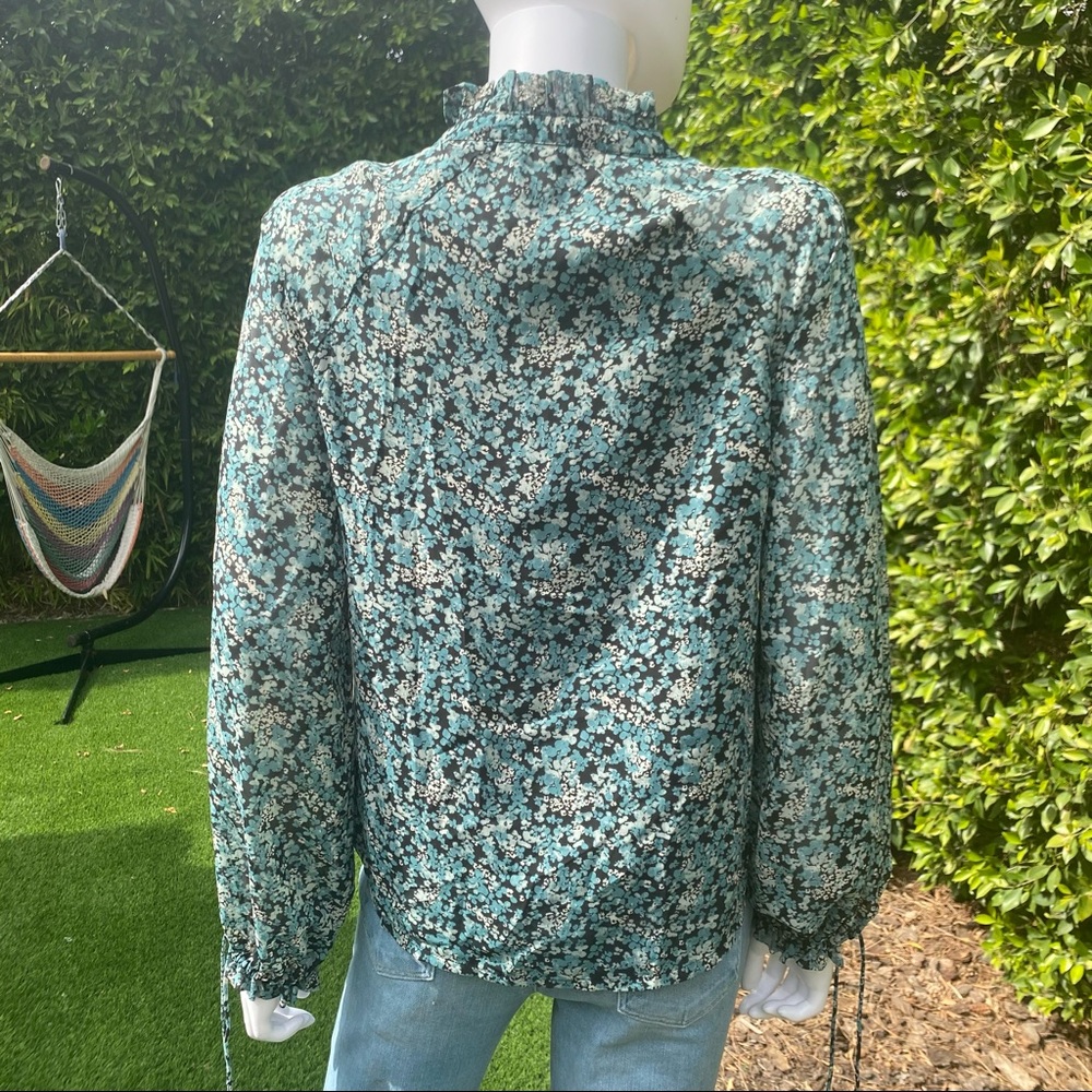 ICHI Floral Blouse - Picture 8 of 11